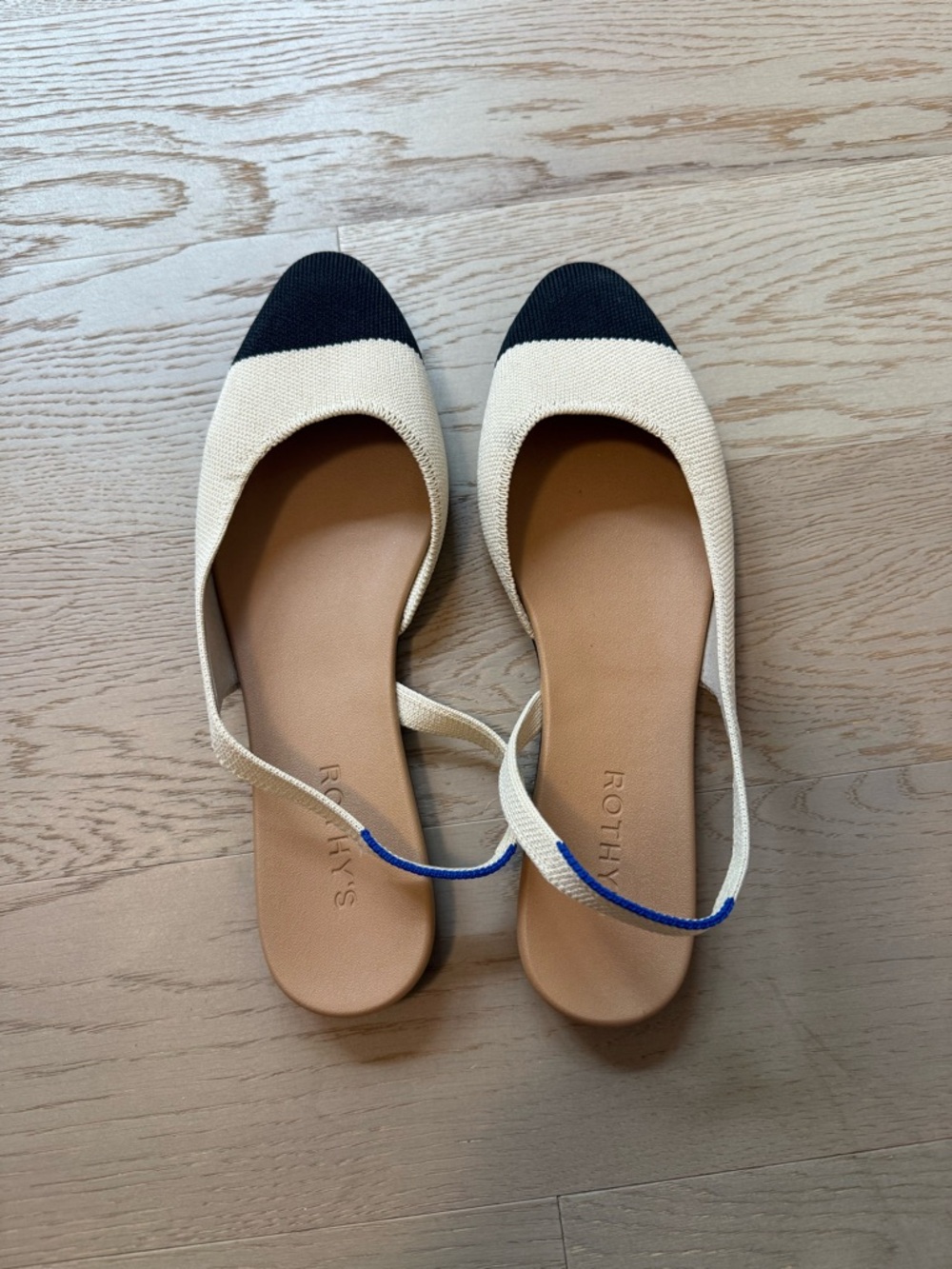 Rothy’s Almond Sling Backs